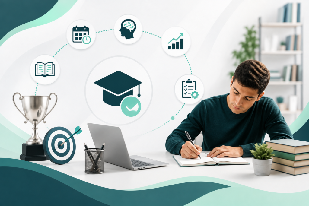 استراتيجيات النجاح في الاختبارات المهنية